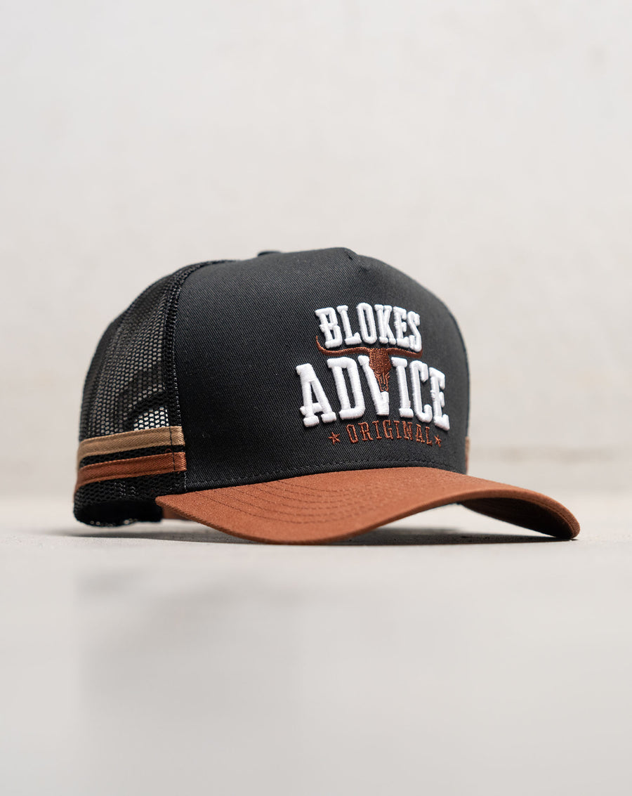 Country Trucker Cap - Black