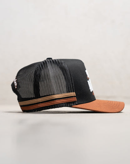Country Trucker Cap - Black