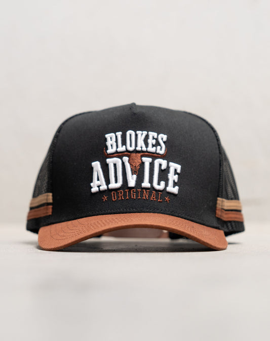 Country Trucker Cap - Black