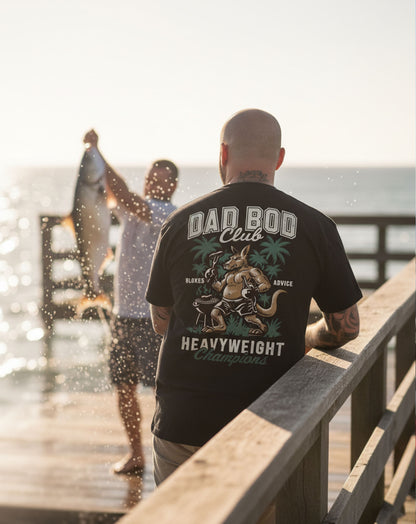 Dad Bod Champs Tee - Black