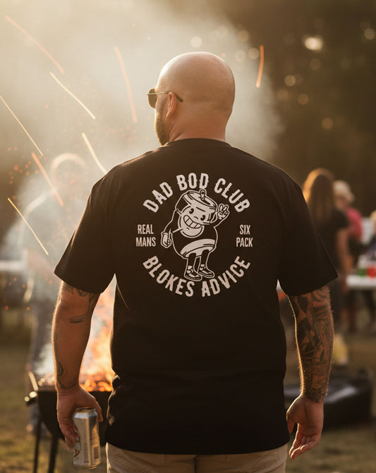 Dad Bod Club Tee - Black