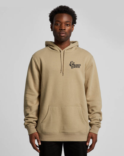 Dad Bod Club Heavy Hoodie - Sand