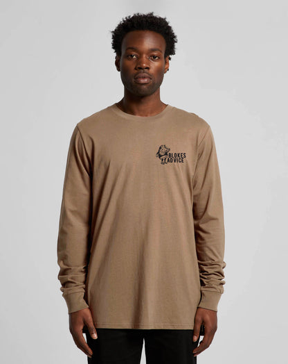Dad Bod Club Longsleeve - Tan