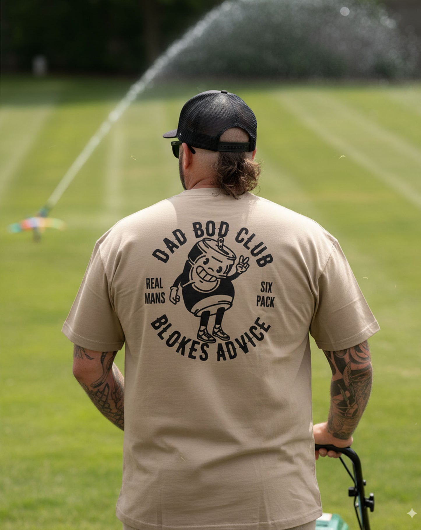 Dad Bod Club Tee - Sand