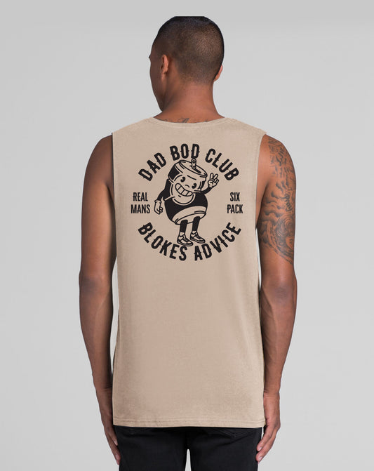 Dad Bod Tank - Sand