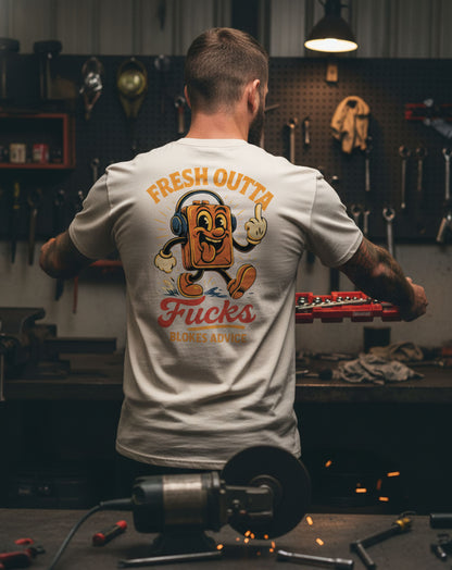 Fresh Outta Tee - Bone