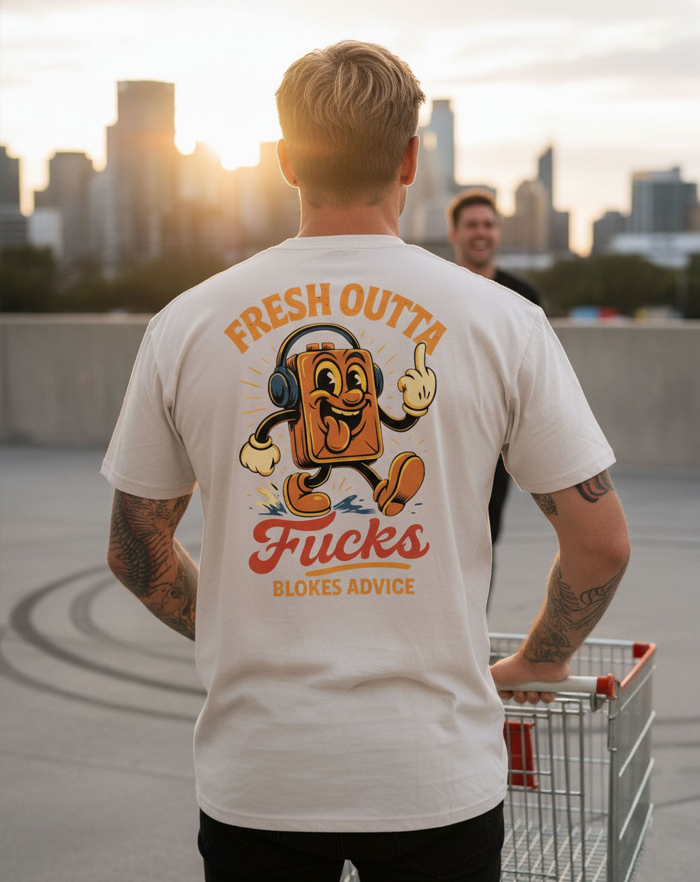 Fresh Outta Tee - Bone