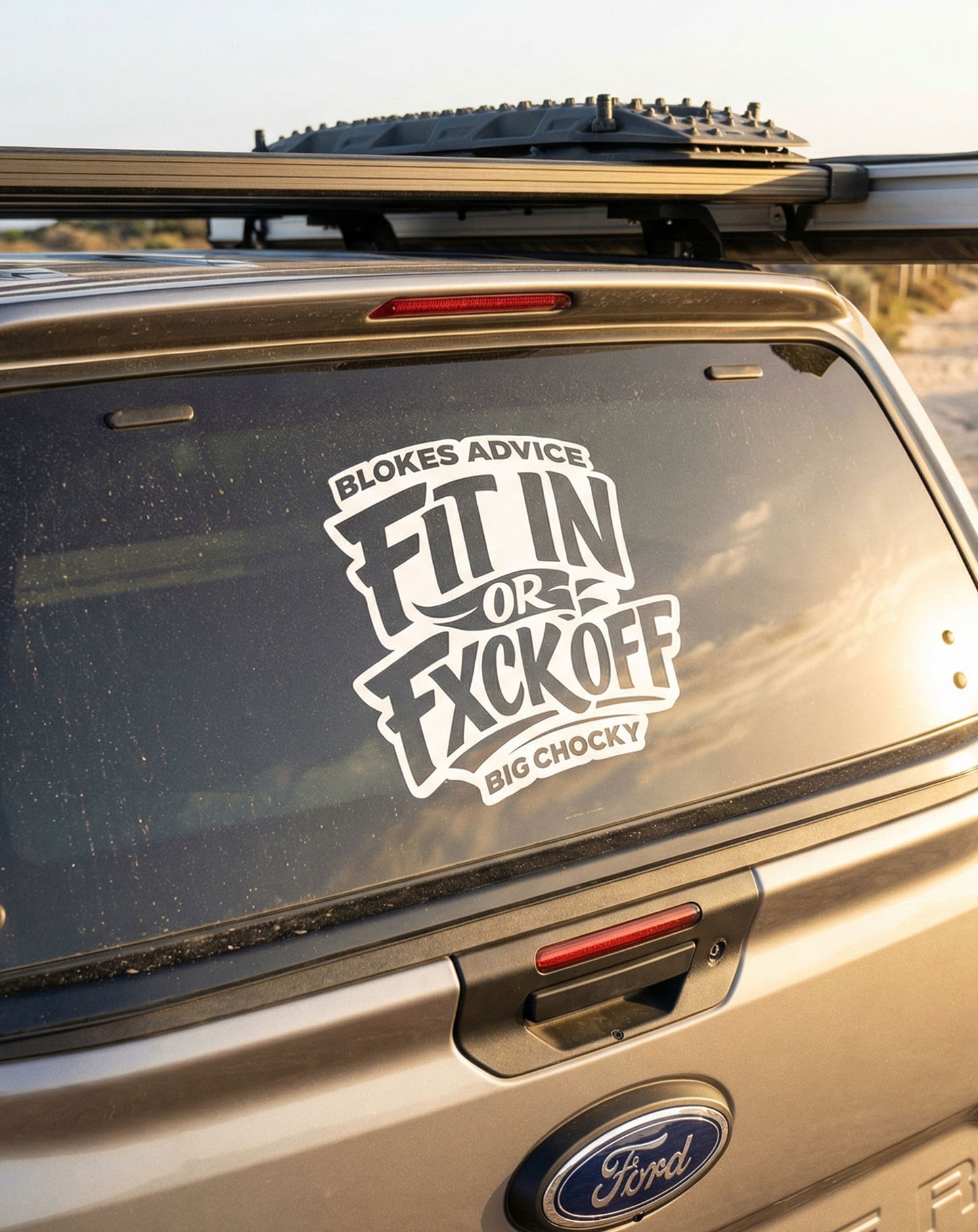Big Chocky | Fit In Sticker - 250x215mm