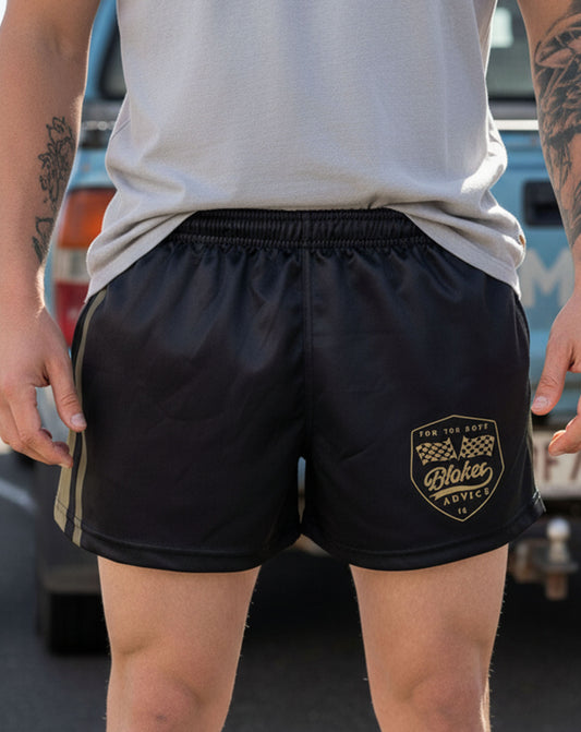 Full Throttle Footy Shorts