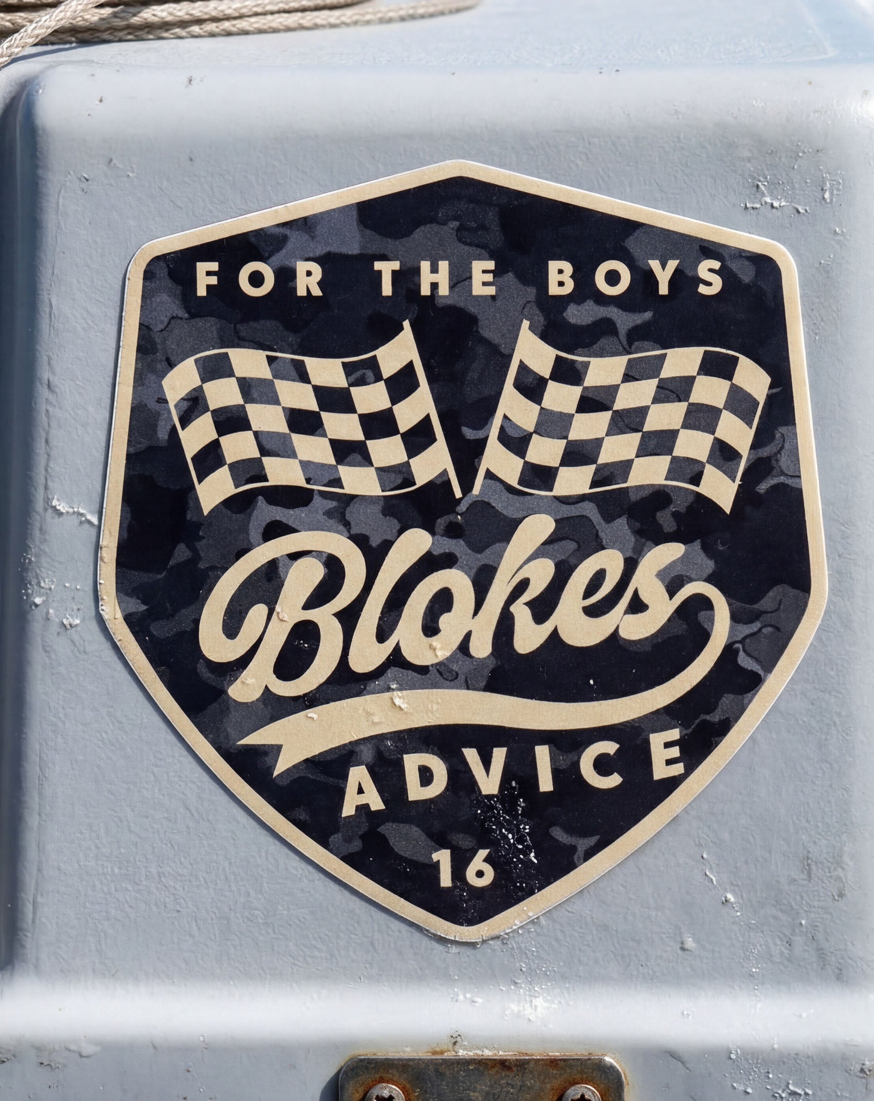 Full Throttle Sticker – Blokes Advice
