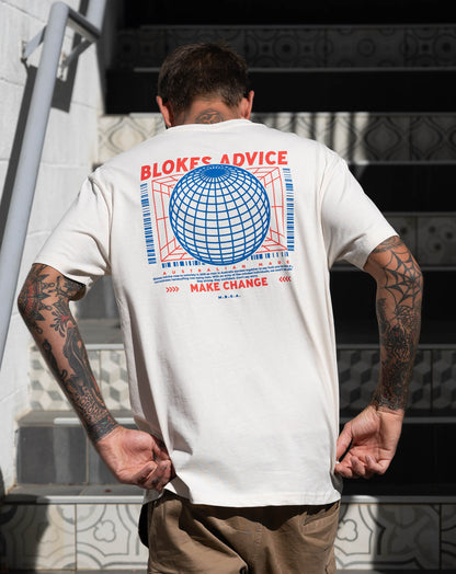 Globe Tee - Sand