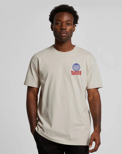 Globe Tee - Sand