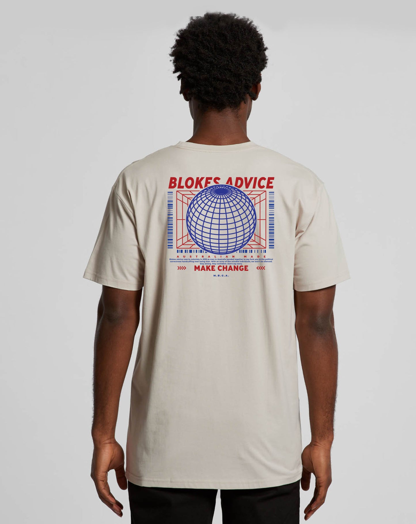 Globe Tee - Sand