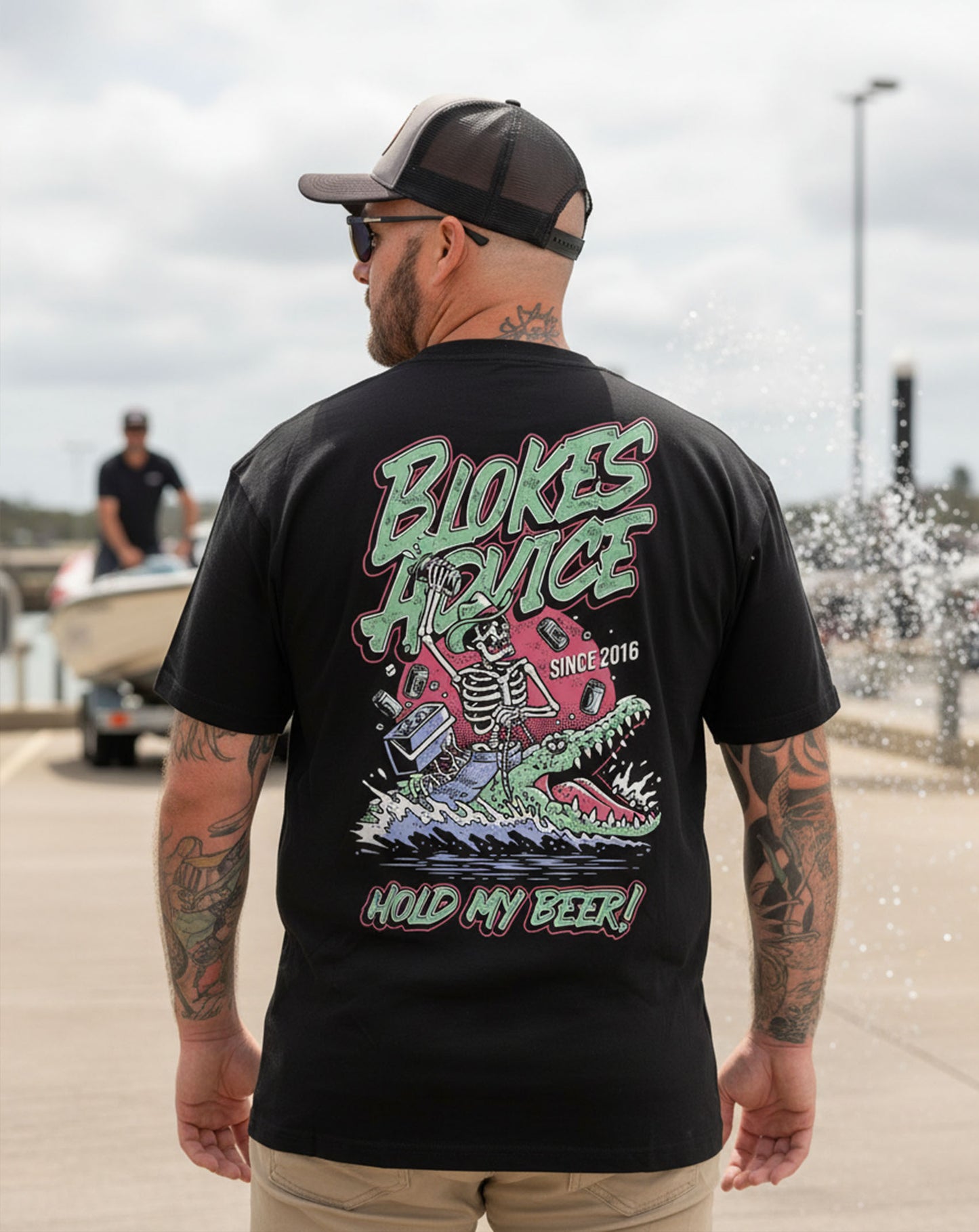Hold My Beer Tee - Black
