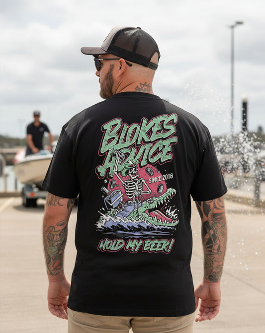 Hold My Beer Tee - Black
