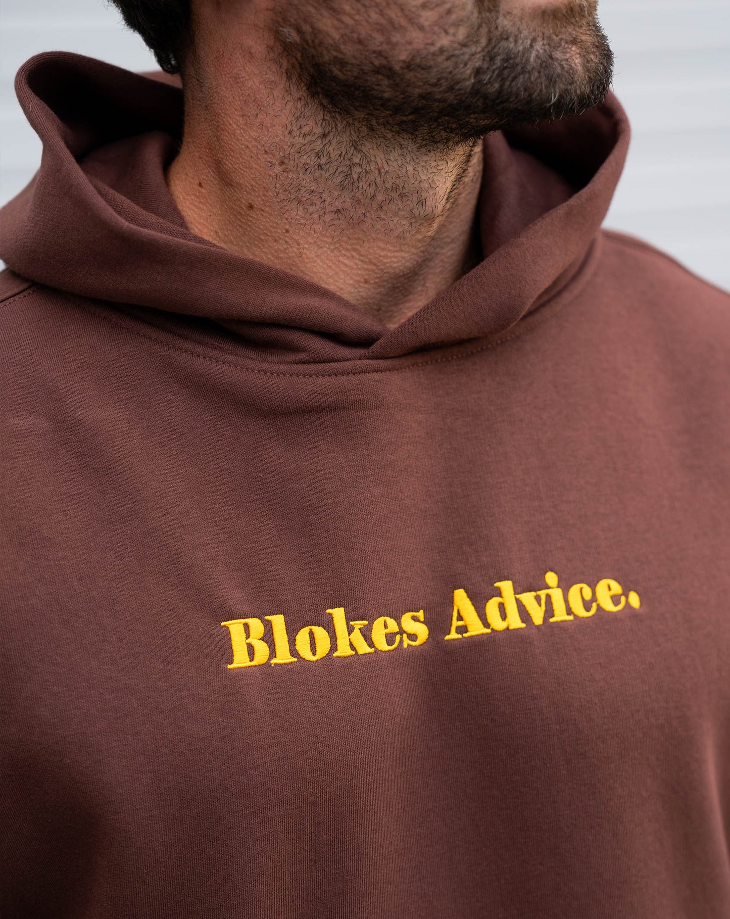 Logo Hoodie - Brown