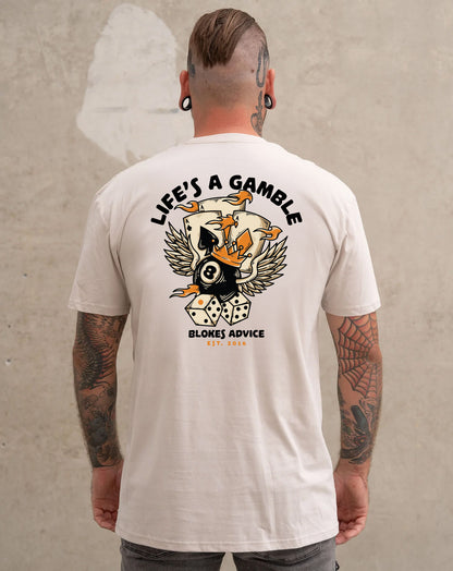 Lucky Tee - Bone