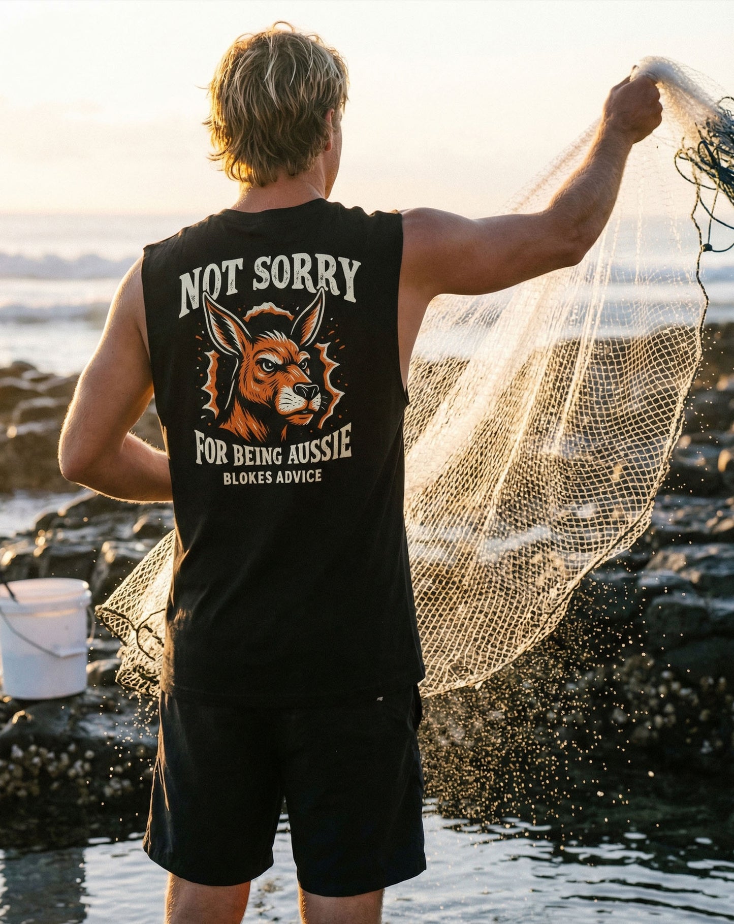 Not Sorry Tank - Black