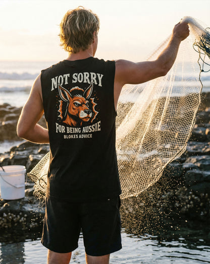 Not Sorry Tank - Black