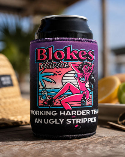 Overworked Stubby Cooler