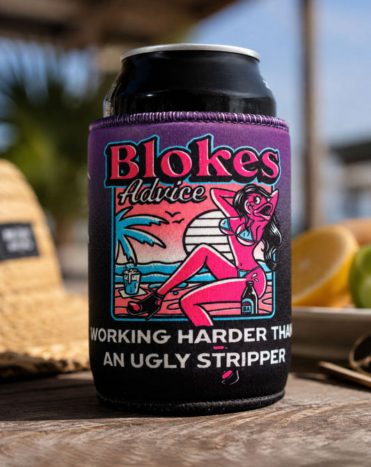 Overworked Stubby Cooler
