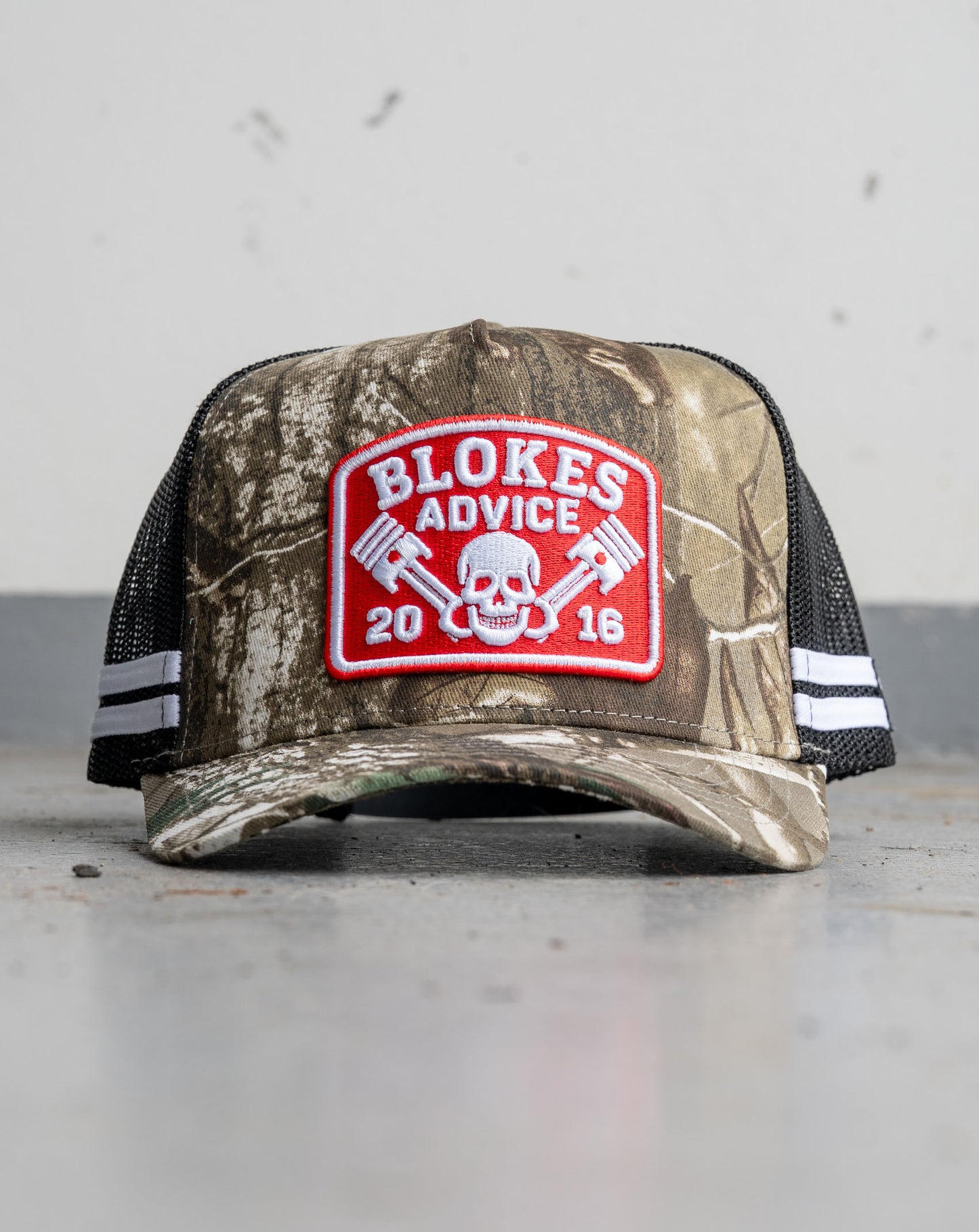 Overworked Trucker Cap - Camo