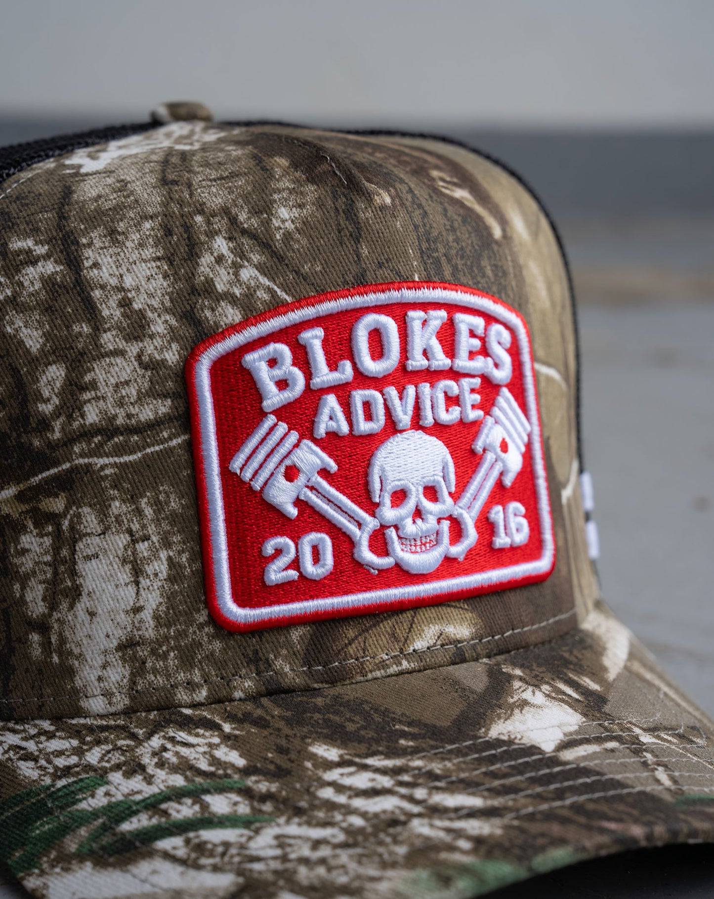 Overworked Trucker Cap - Camo