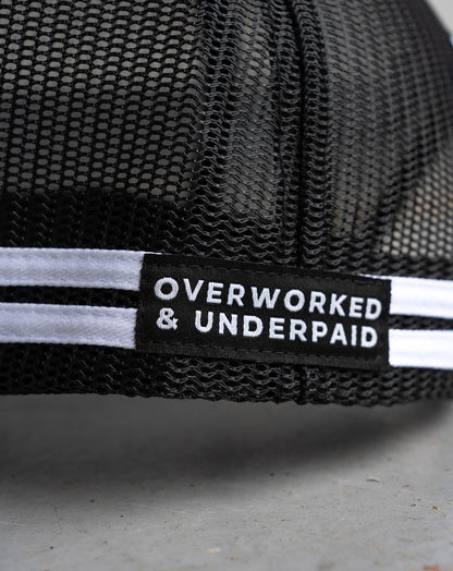 Overworked Trucker Cap - Camo