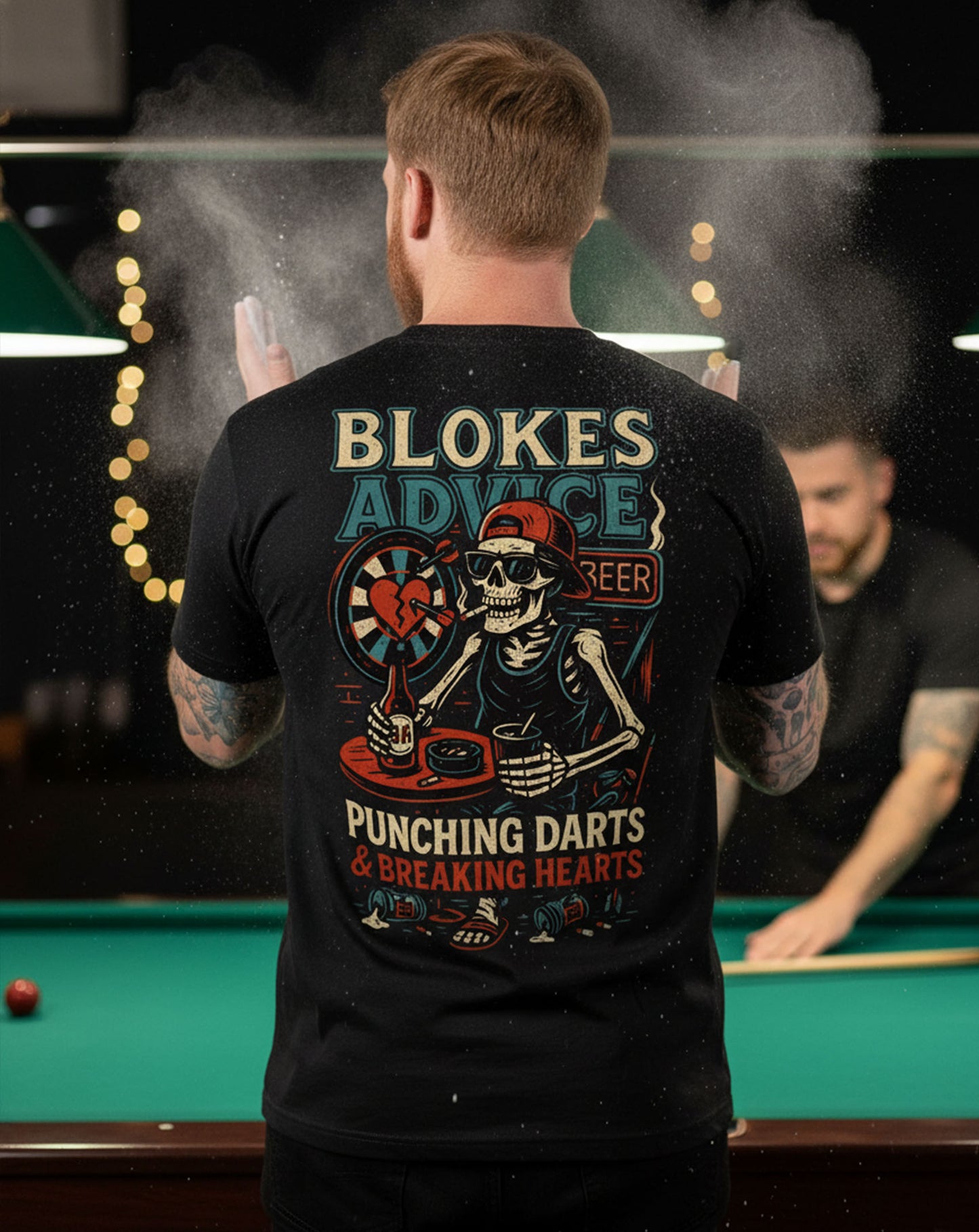 Punching Darts Tee - Black