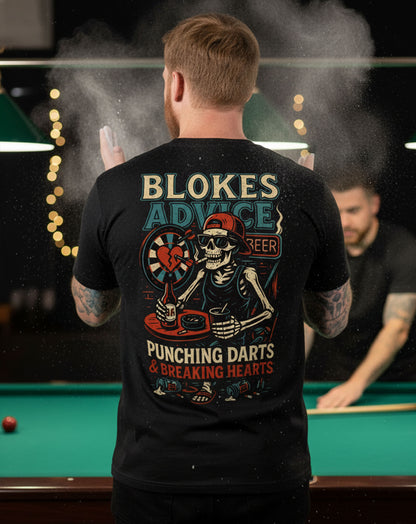 Punching Darts Tee - Black