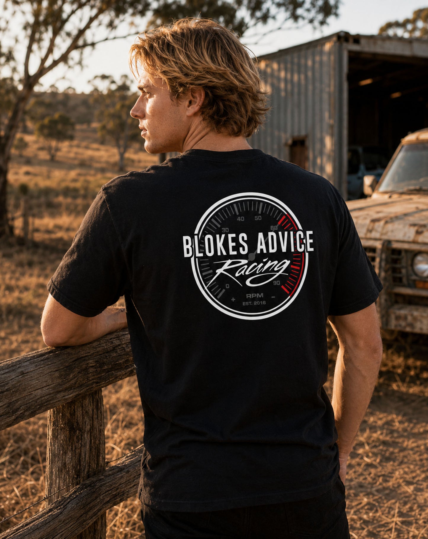 BA Racing Tee - Black