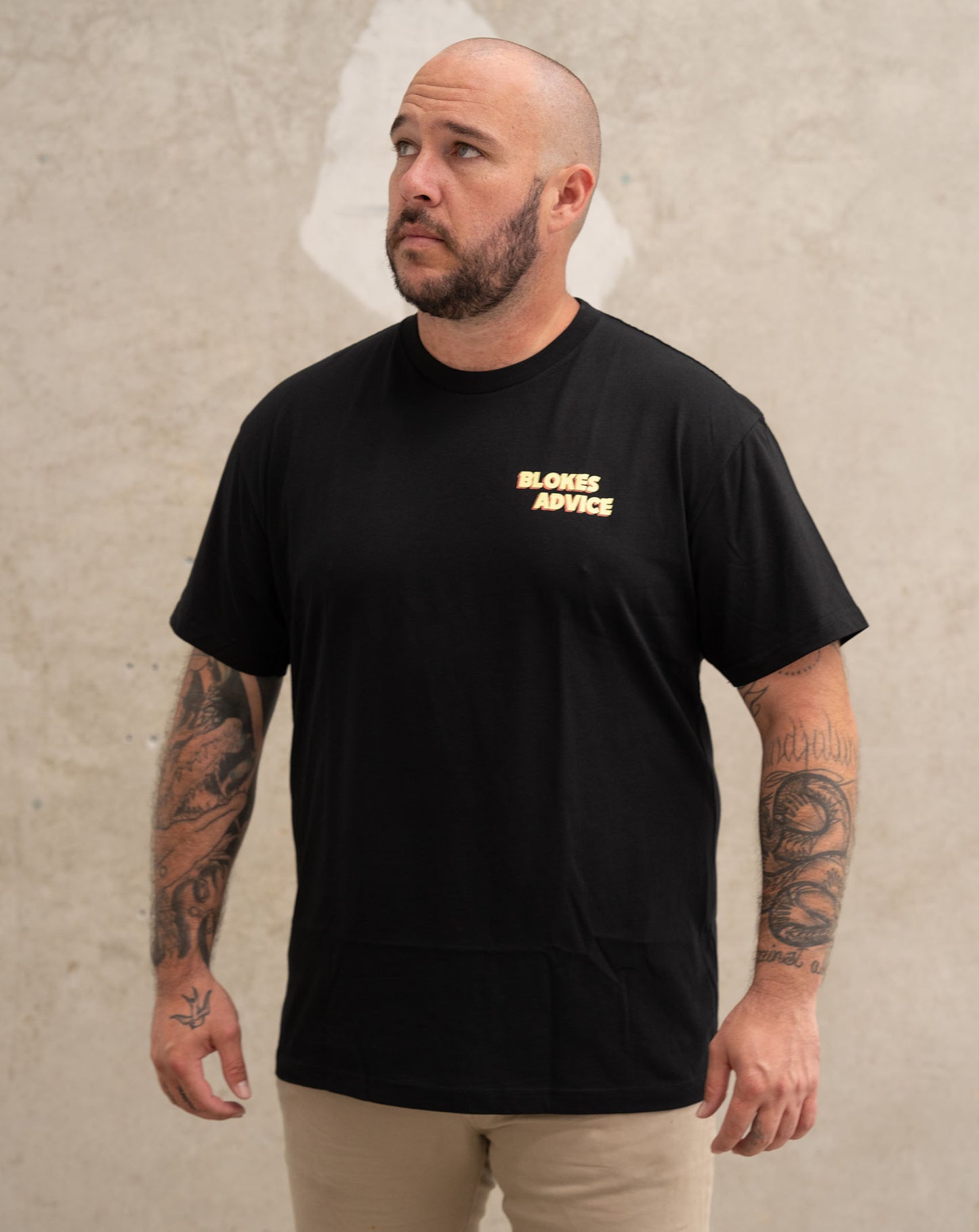 Runnin' On Empty Tee - Black