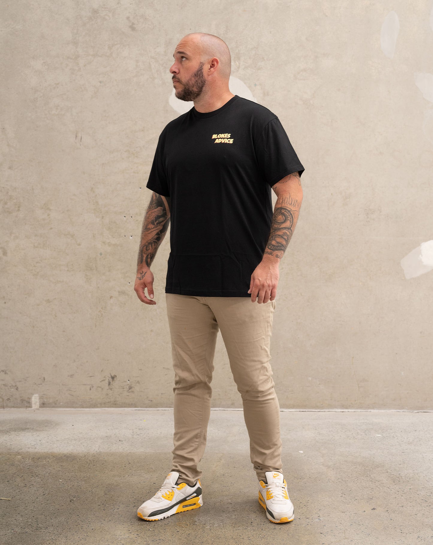 Runnin' On Empty Tee - Black