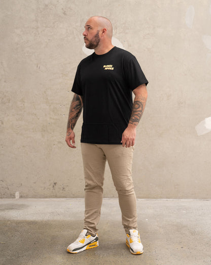Runnin' On Empty Tee - Black