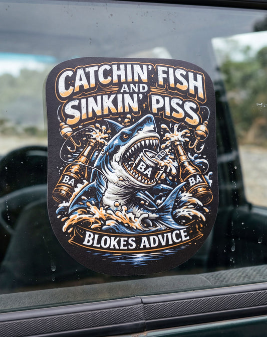 Sinkin' Piss Sticker