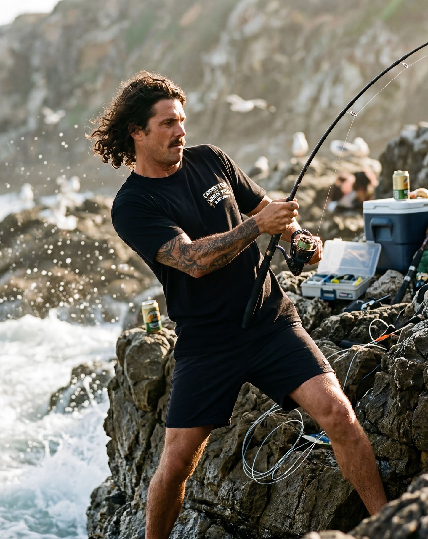 Sinkin' Beers Tee - Black