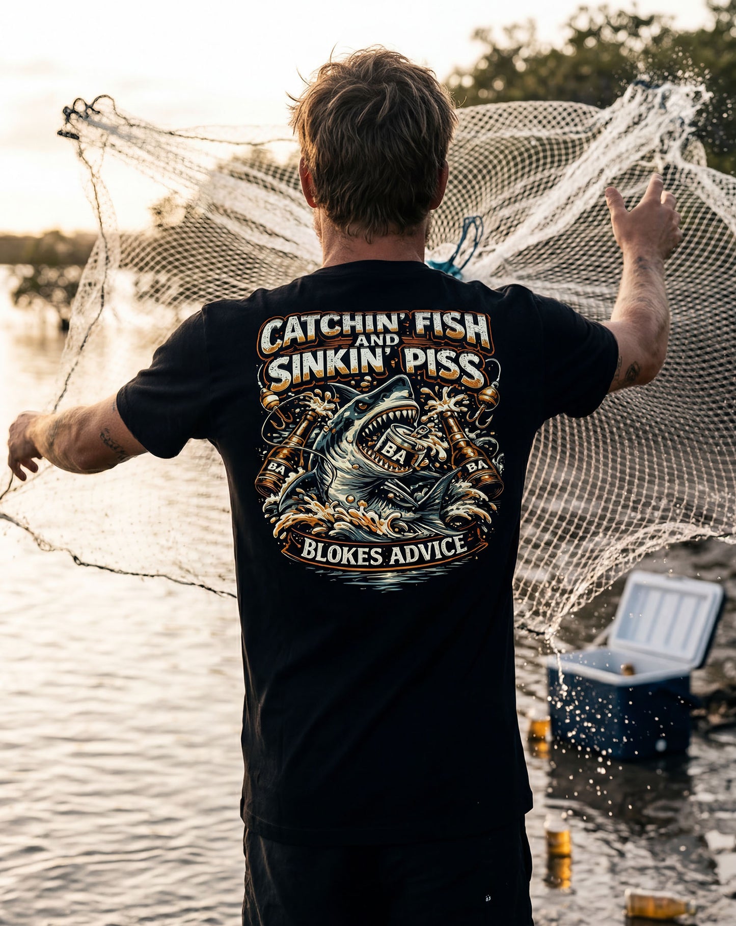 Sinkin' Beers Tee - Black