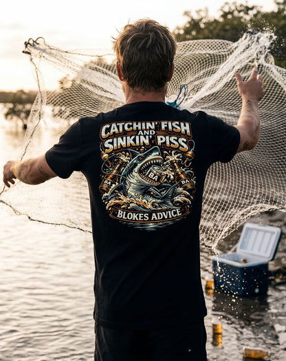 Sinkin' Beers Tee - Black