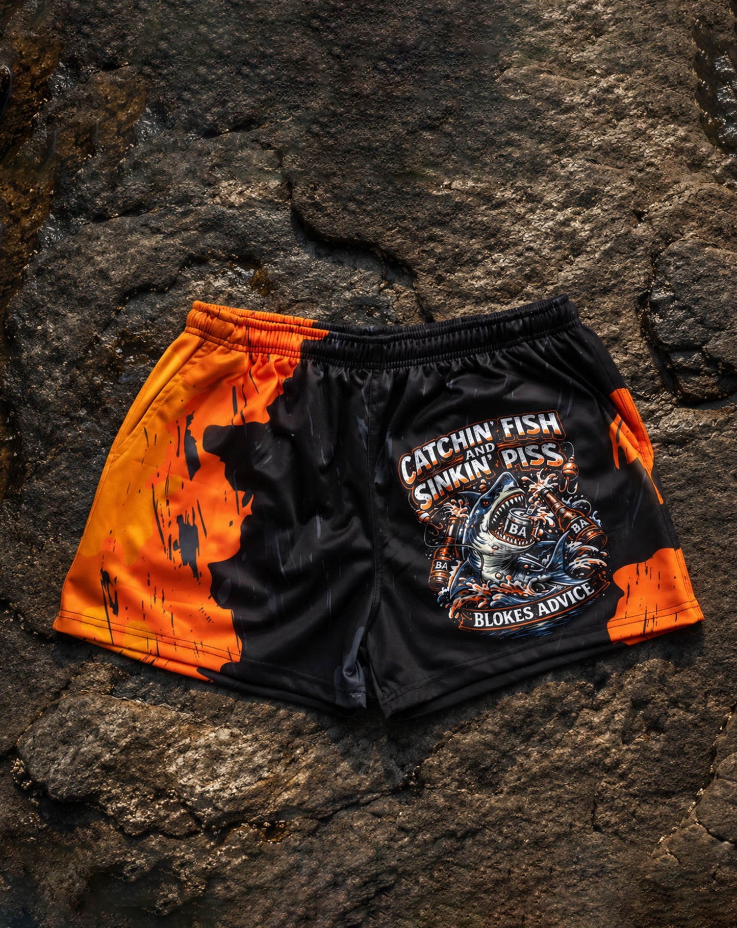 Sinkin' Piss Footy Shorts