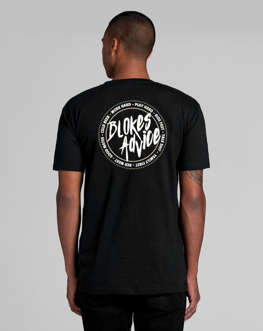 Stamp Tee - Black