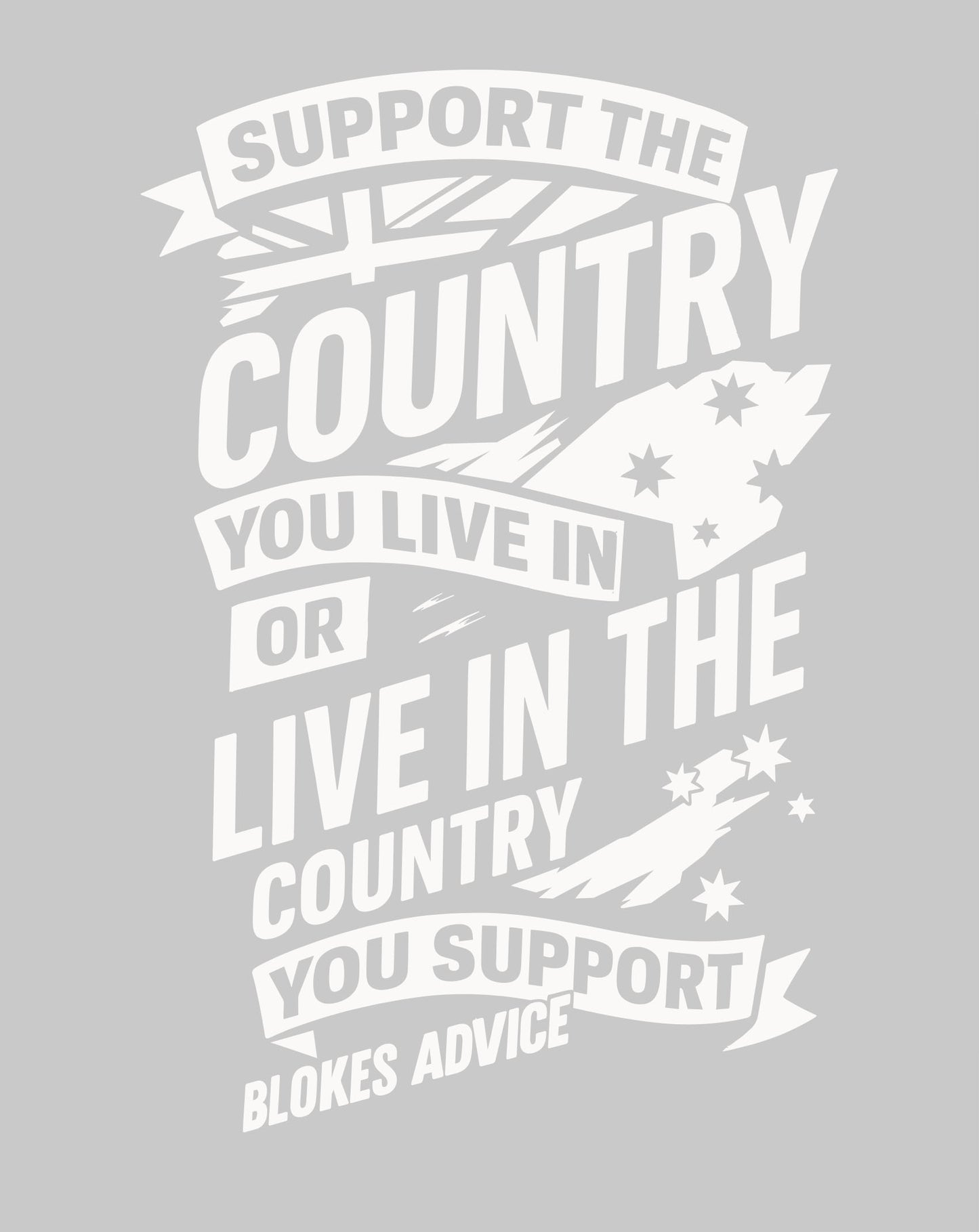 Stand Up Sticker - 300x200mm