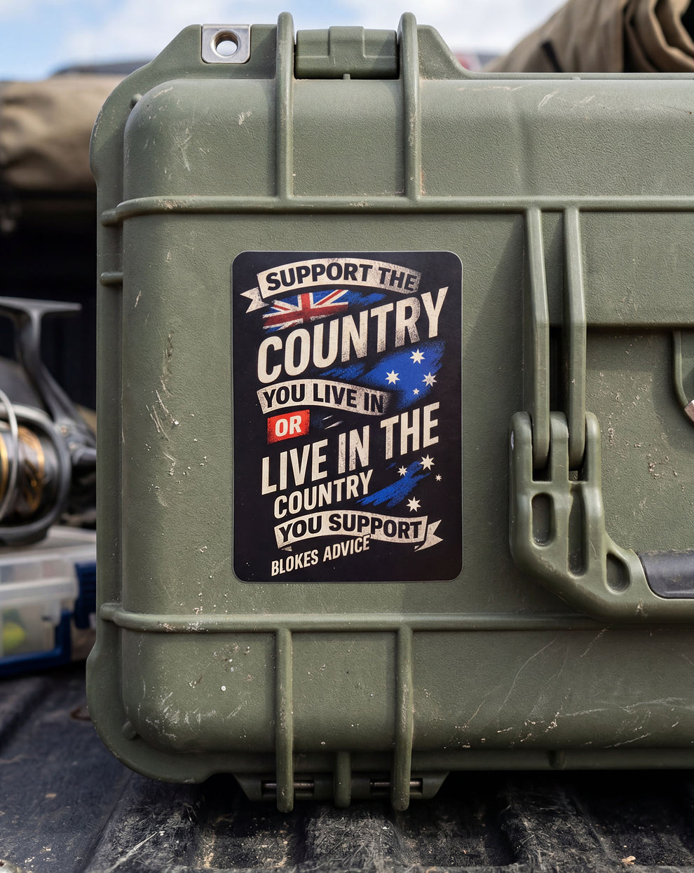 Support Sticker – Blokes Advice