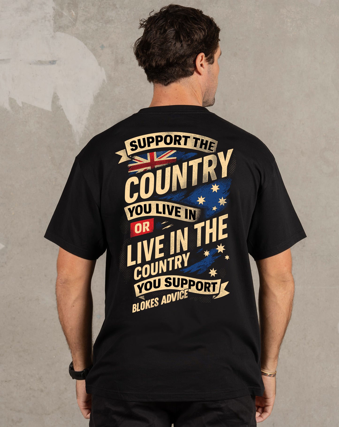 Stand Up Tee - Black