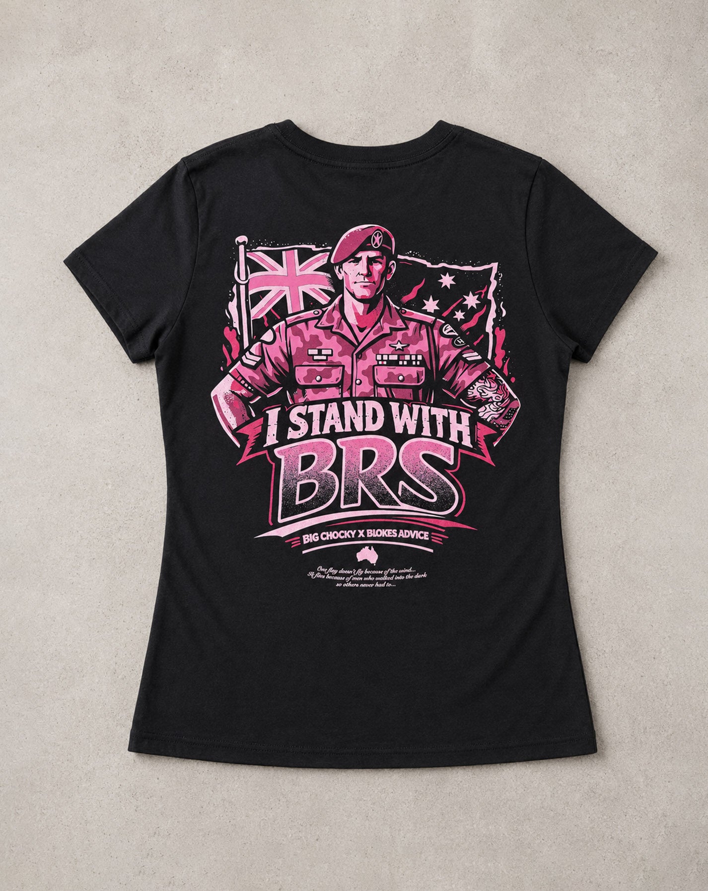 Big Chocky | Stand With BRS Womens Tee