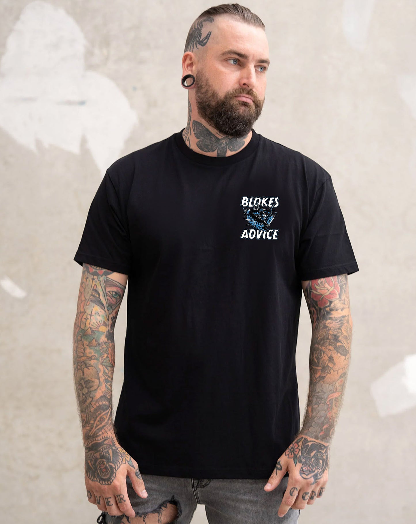 Tight Lines Tee - Black