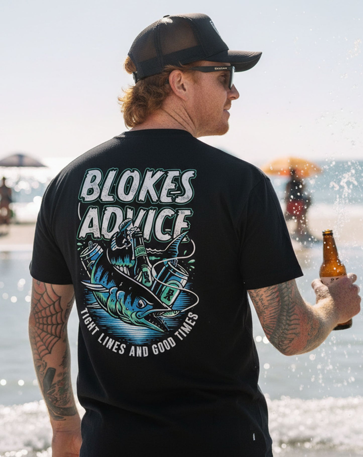 Tight Lines Tee - Black