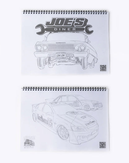 Tuff Cars - Colouring Book