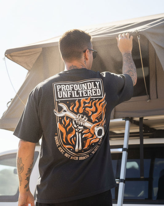 Unfiltered Heavy Tee - Black