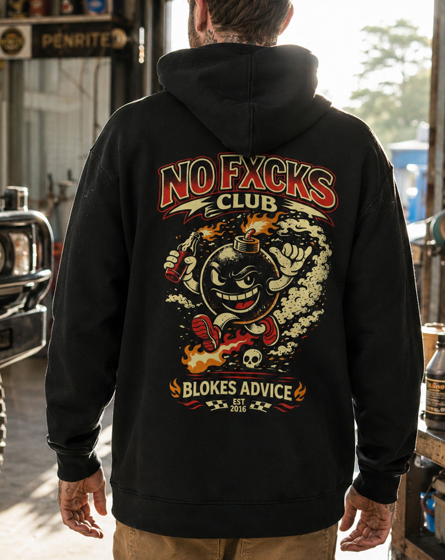 Zero Fks Hoodie
