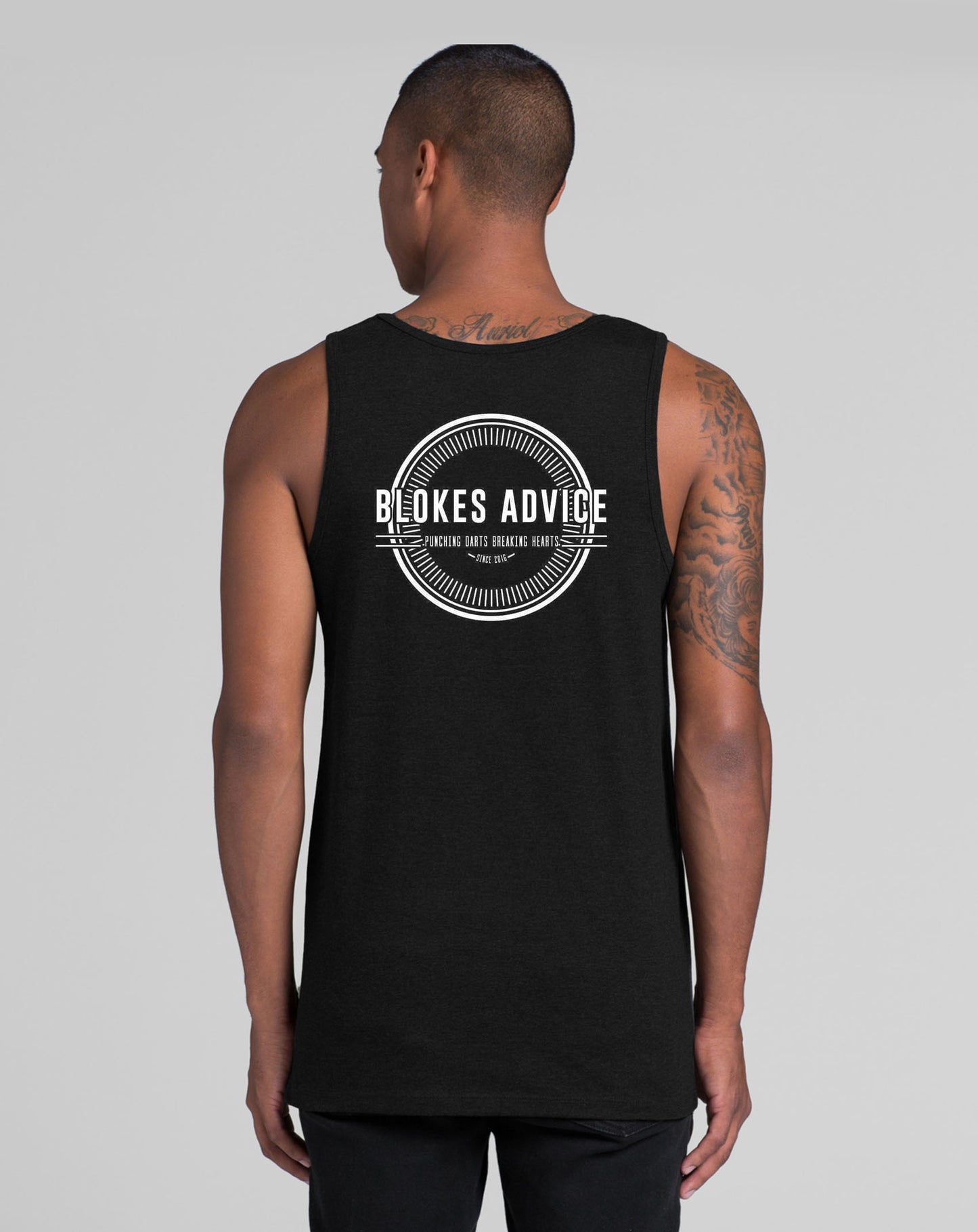 Circle Singlet - Black